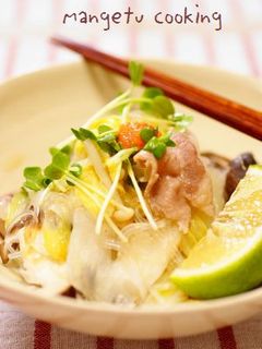 **あったか♪白菜と春雨の重ね蒸し**-レシピのメイン写真