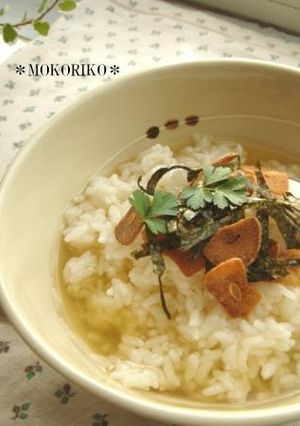 洋風★コンソメ茶漬け-レシピのメイン写真