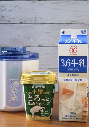 よつ葉なめらかヨーグルトでヨーグルト作り-レシピのメイン写真