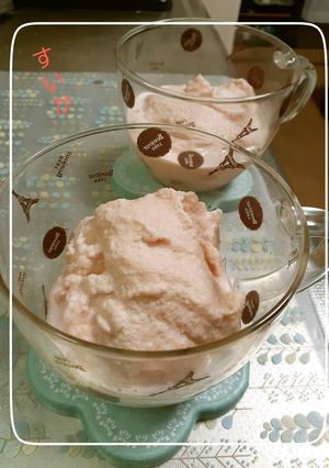 冷え冷え♡すいかシェイク！！-レシピのメイン写真