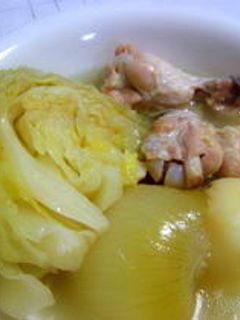 圧力鍋で手間無し♪鶏手羽元のポトフ-レシピのメイン写真