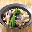 さば缶と夏野菜のそうめん煮