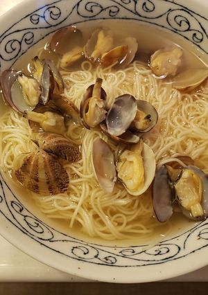 ～夏にぴったり～あさりの冷しそうめん-レシピのメイン写真