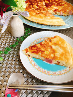 簡単♪フライパンでケークサレ風-レシピのメイン写真