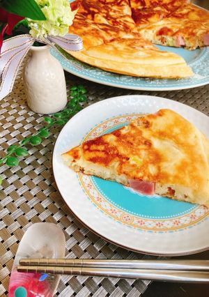 簡単♪フライパンでケークサレ風-レシピのメイン写真
