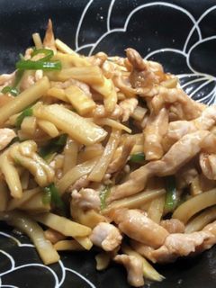 たけのこのアク抜きから!青椒肉絲-レシピのメイン写真