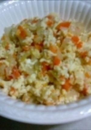 中華風炒り豆腐-レシピのメイン写真