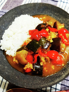 夏野菜たっぷり和風カレー-レシピのメイン写真