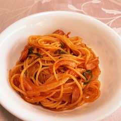 รูปของ サラダパスタでチャッチャと作るナポリタン
