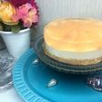 桃ゼリーとヨーグルトムースのケーキ