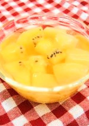 寒天フルーツポンチ-レシピのメイン写真