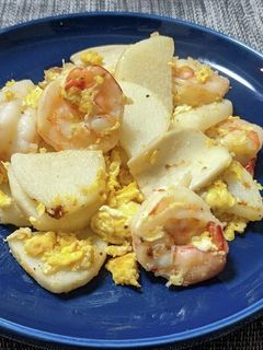 海老と山芋の中華炒め-レシピのメイン写真