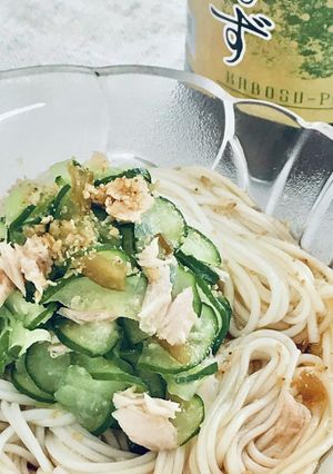 かぼすぽんず入りつゆ×そうめん-レシピのメイン写真