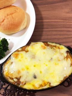 【糖質制限】大豆ミートの米粉チーズカレー-レシピのメイン写真
