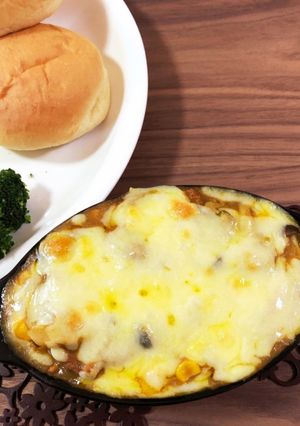 【糖質制限】大豆ミートの米粉チーズカレー-レシピのメイン写真
