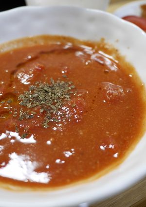 甘えびビスク（万能ソースから）-レシピのメイン写真