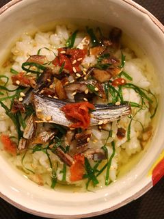 丸干しの梅茶漬け-レシピのメイン写真
