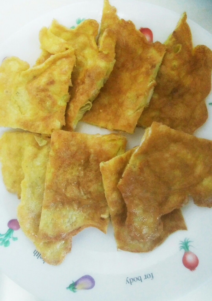 ゴーヤの種とわた入り卵焼き-レシピのメイン写真