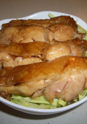 すっぱあま　チキンの照り煮丼-レシピのメイン写真