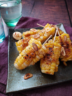 お酒すすむ!ガリバタ焼きとうもろこし-レシピのメイン写真