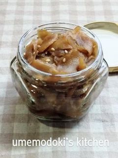 新生姜の佃煮-レシピのメイン写真