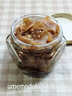 新生姜の佃煮-レシピのメイン写真