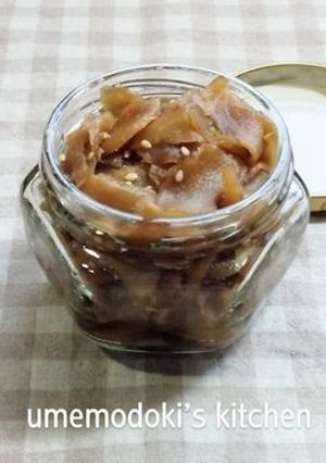 新生姜の佃煮-レシピのメイン写真