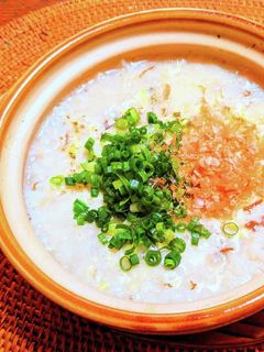 もずくスープの卵雑炊-レシピのメイン写真