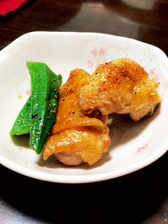 鶏照り焼きの夏野菜添え-レシピのメイン写真