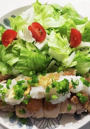 鶏もも肉★にんにく☆大根おろしポン酢♪-レシピのメイン写真