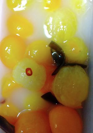 ミニトマトの重湯マリネ-レシピのメイン写真