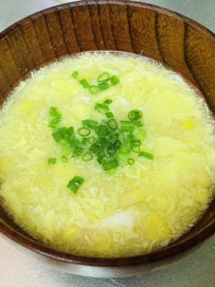 3分で出来る*コーンと卵の和風スープ-レシピのメイン写真