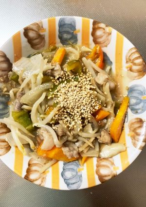 全てレンジもやし入りさっぱり梅酢豚-レシピのメイン写真