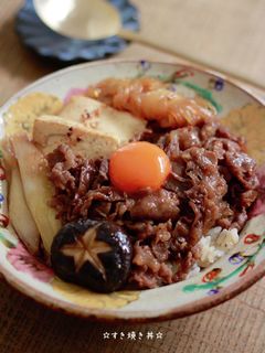 ☆すき焼き丼☆-レシピのメイン写真