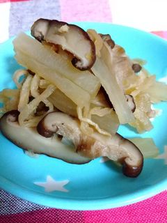 大根・切干・しいたけの煮物-レシピのメイン写真
