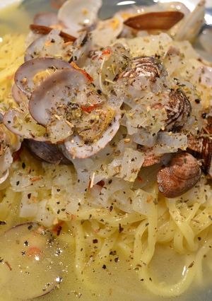 アサリのスープ麺-レシピのメイン写真