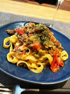 白ワインに合う♡鯖トマトパスタ-レシピのメイン写真