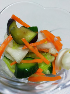 野菜の漬物-レシピのメイン写真