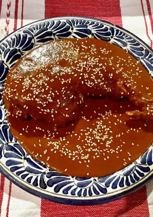 鶏肉のモレソース-レシピのメイン写真