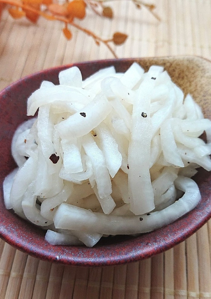 【動画レシピ】大根の酢の物-レシピのメイン写真