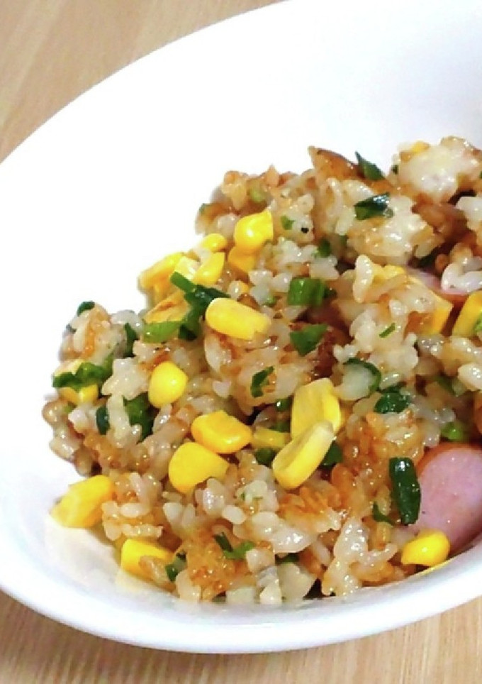冷凍焼きおにぎりを破壊する炒飯-レシピのメイン写真