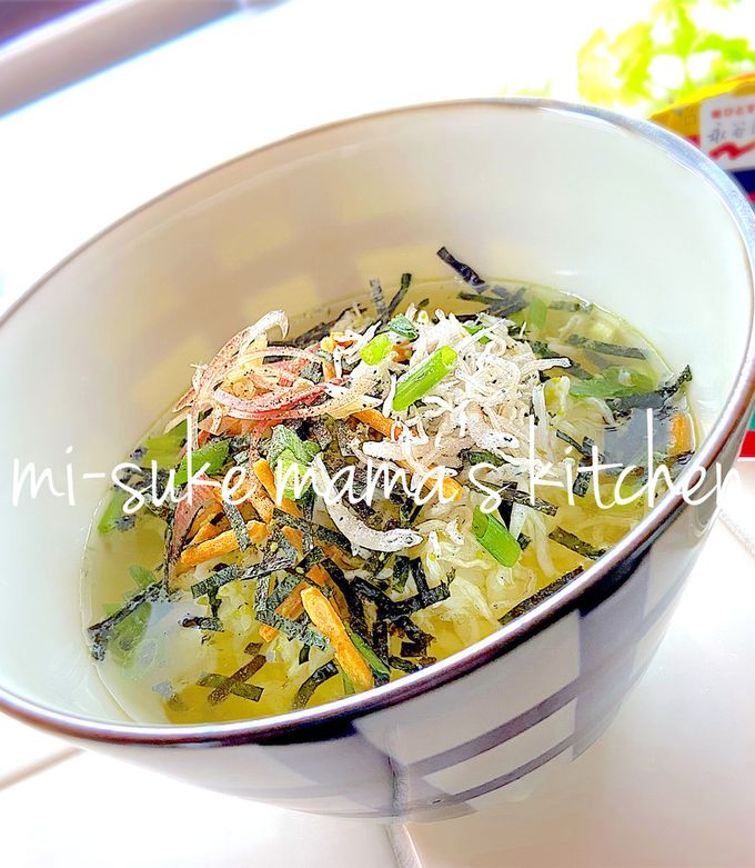 夏休み❤️しらす冷やし茶漬け｡ஐஃ by みぃすけママちゃん