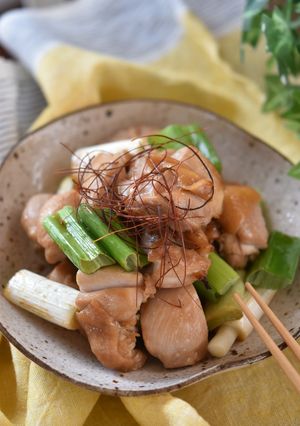 鶏もも肉と長ネギの焼き鳥風【下味冷凍】-レシピのメイン写真
