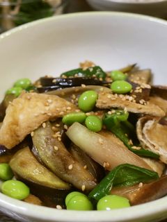ナスとミョウガのさっと煮-レシピのメイン写真