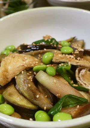 ナスとミョウガのさっと煮-レシピのメイン写真