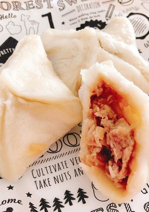 【親子クッキング】食パン肉まん-レシピのメイン写真
