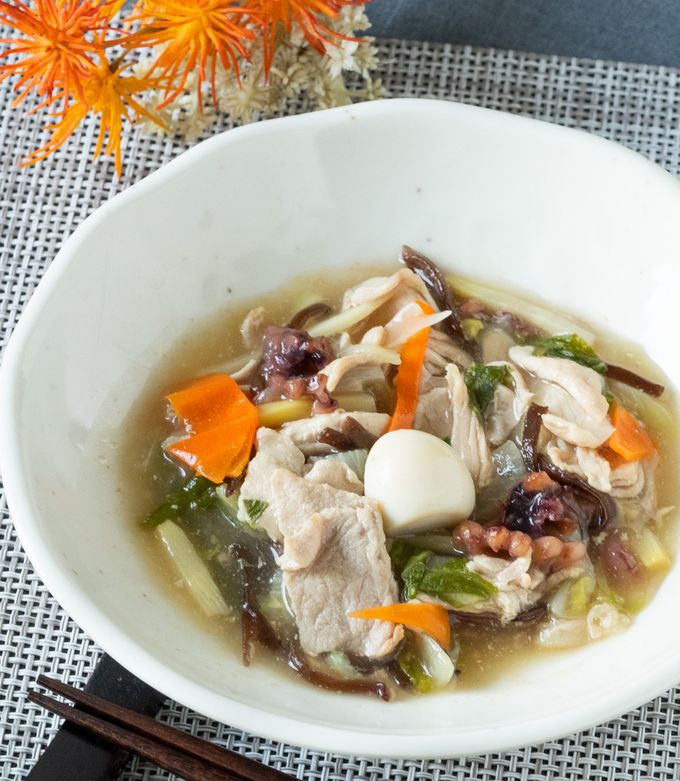 八宝菜【入院食④夕/主菜】 by 済生会吹田病院栄養科 【クックパッド