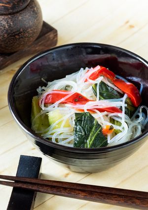 春雨の中華和え【入院食④夕/冷副菜】-レシピのメイン写真