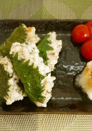 大葉のつくね焼き-レシピのメイン写真