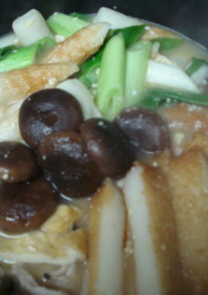 白菜がとろっとろの味噌鍋（うどん入り）-レシピのメイン写真